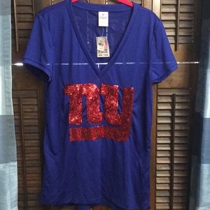 NWT New York Giants PINK NFL collection jersey